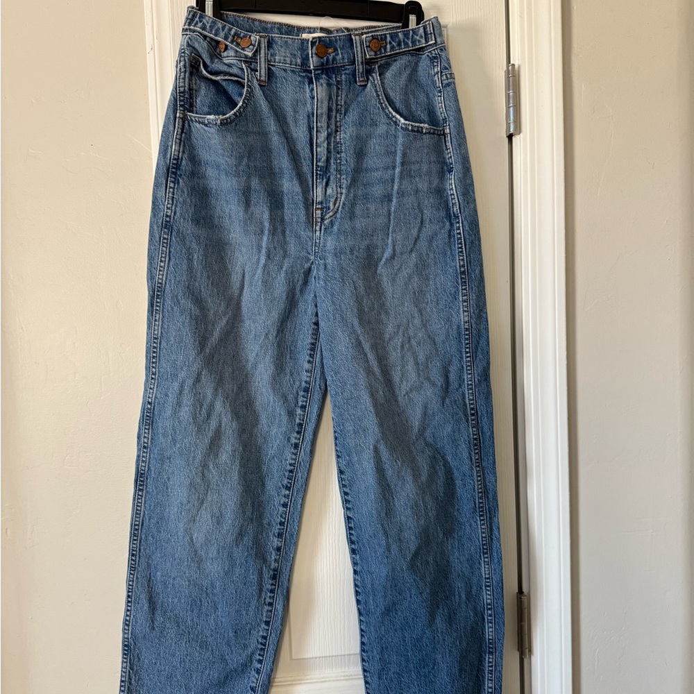 Madewell High Rise Blue Jeans Classic Style